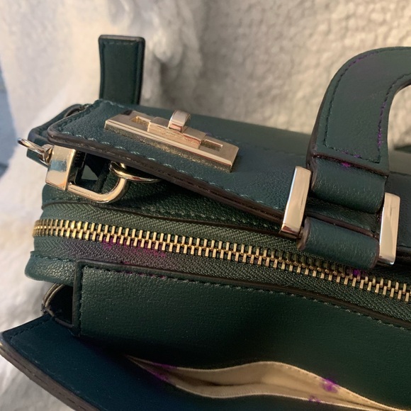 Guess Katey Satchel - Dark Green - Picture 7 of 8